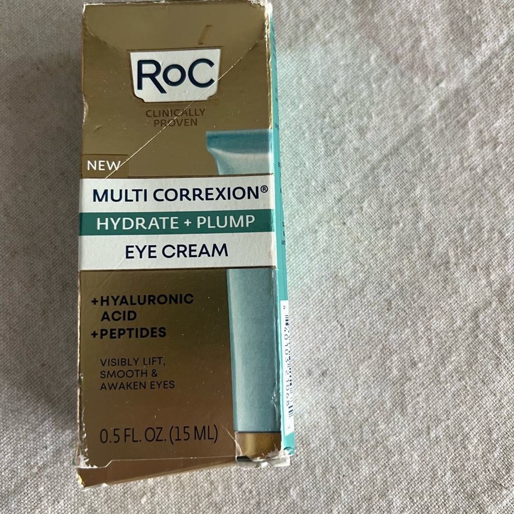 RoC Multi Correxion Hyaluronic Acid Anti Aging Eye Cream Puffiness Hydrate/plump
